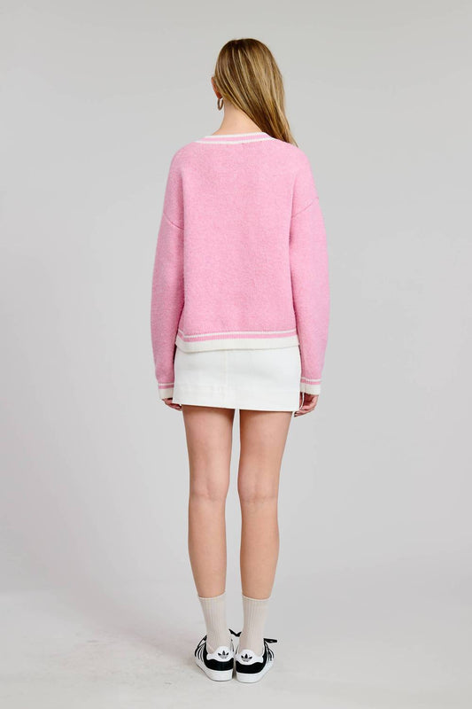 Flat White - Love You Cherry Much Sweater Top