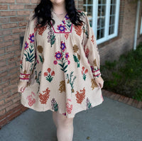Umgee - Women's Garden Charm Dress