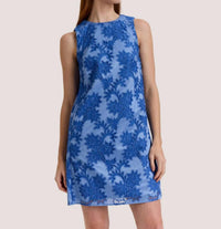 Hinson Wu - Courtney Sleeveless Floral Motif Lace Dress