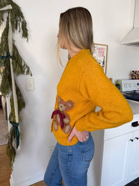 Sofie The Label - Emma Teddy Bear Buttoned Cardigan