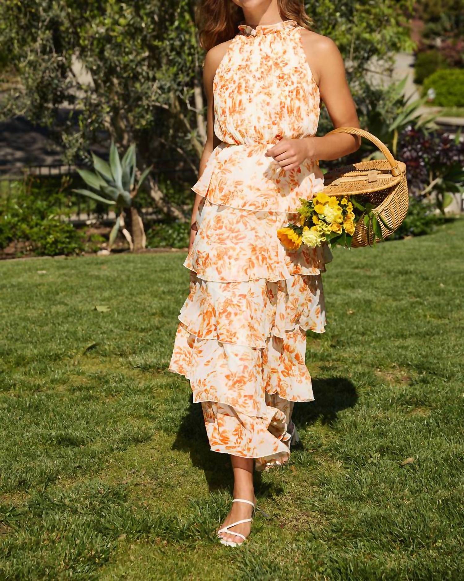 Lucy Paris - Mari Tiered Maxi Dress