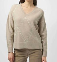 Joseph Ribkoff - Sweater Knit Pullover With Sequins