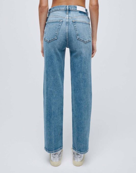 Re/Done - Comfort Stretch High Rise Stove Pipe Jean