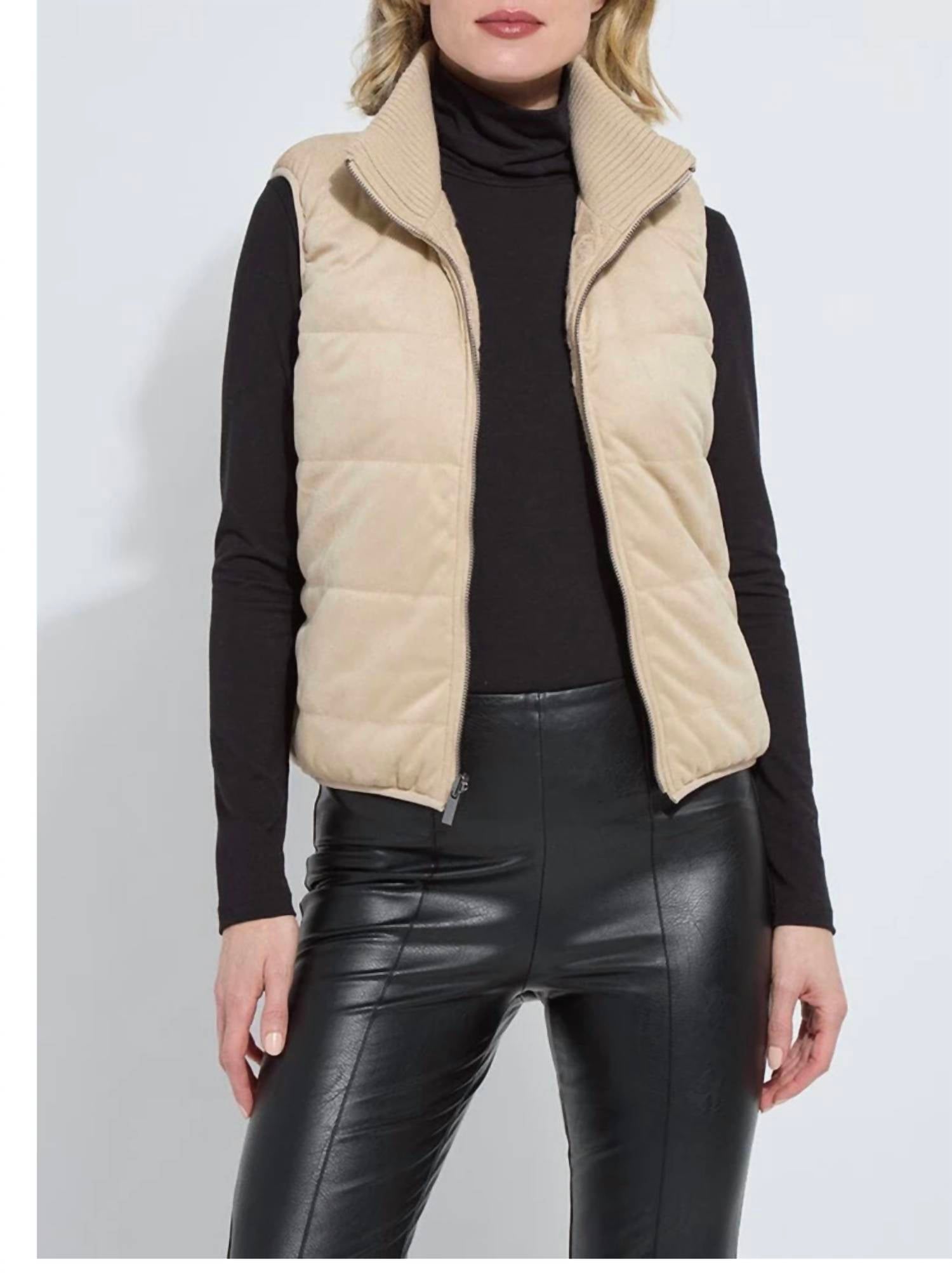 Lysse - Petra Reversible Puffer Sweater Vest