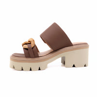 All Black - Link & Lugg Vel Women's Heels