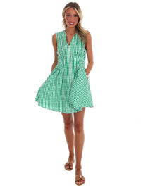 Entro - Feeling Fabulous Gingham Mini Dress