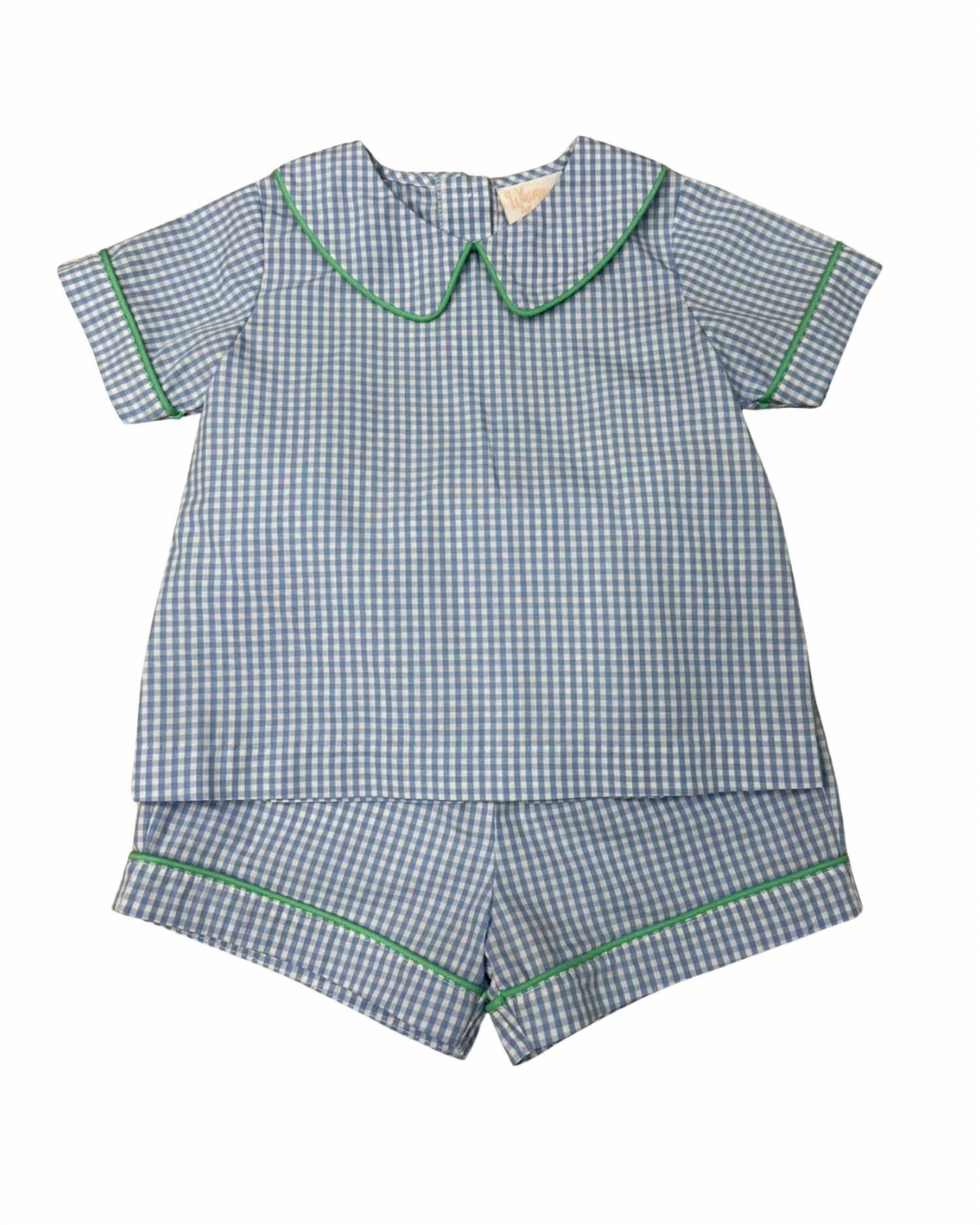 Whimsy Bay Kids - Kids' Collared Short Set