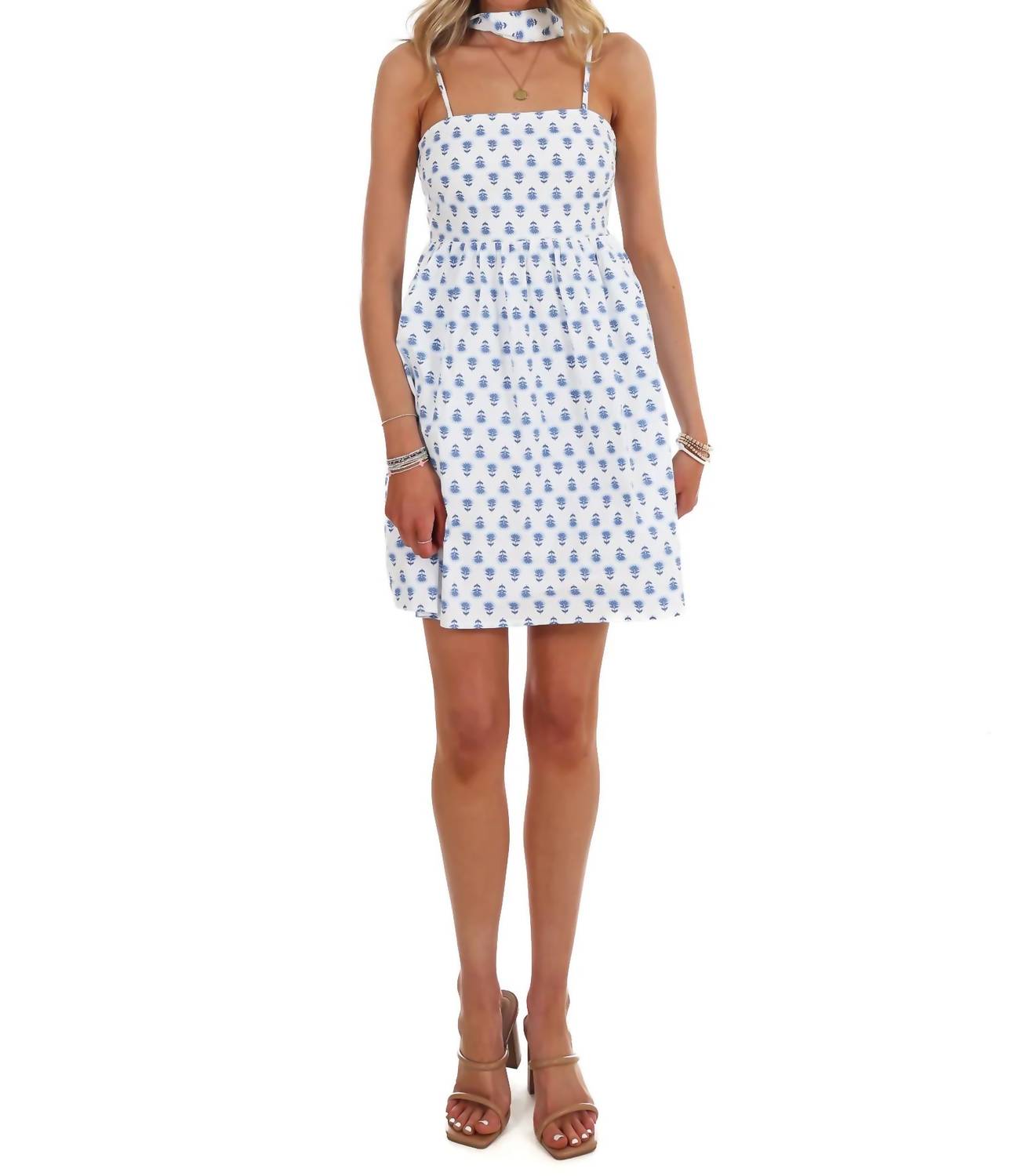 Pretty Follies - Everyday Romance Print Mini Dress