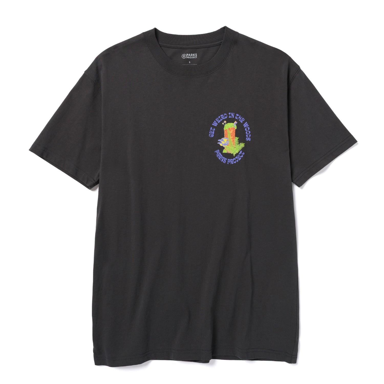 Parks Project Unisex Nature's Magic Tee in vintage black - women's t-shirt