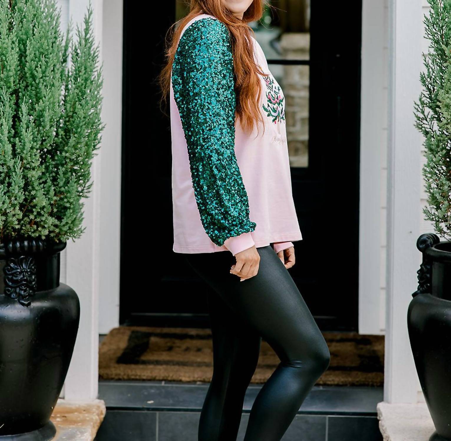 Layerz Clothing - Sparkle Long Sleeve Top