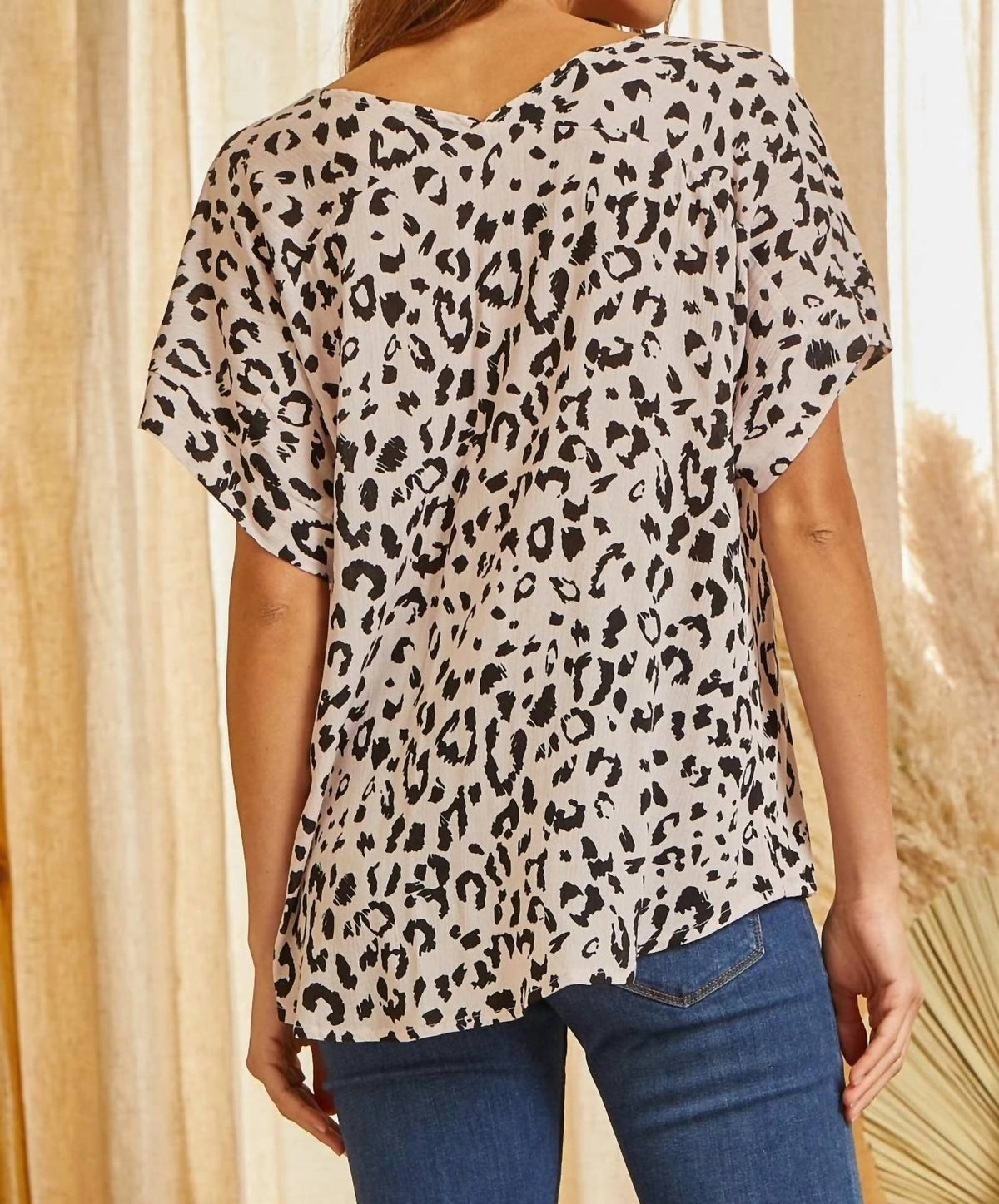 Andree By Unit - Wild Side Leopard Print Top