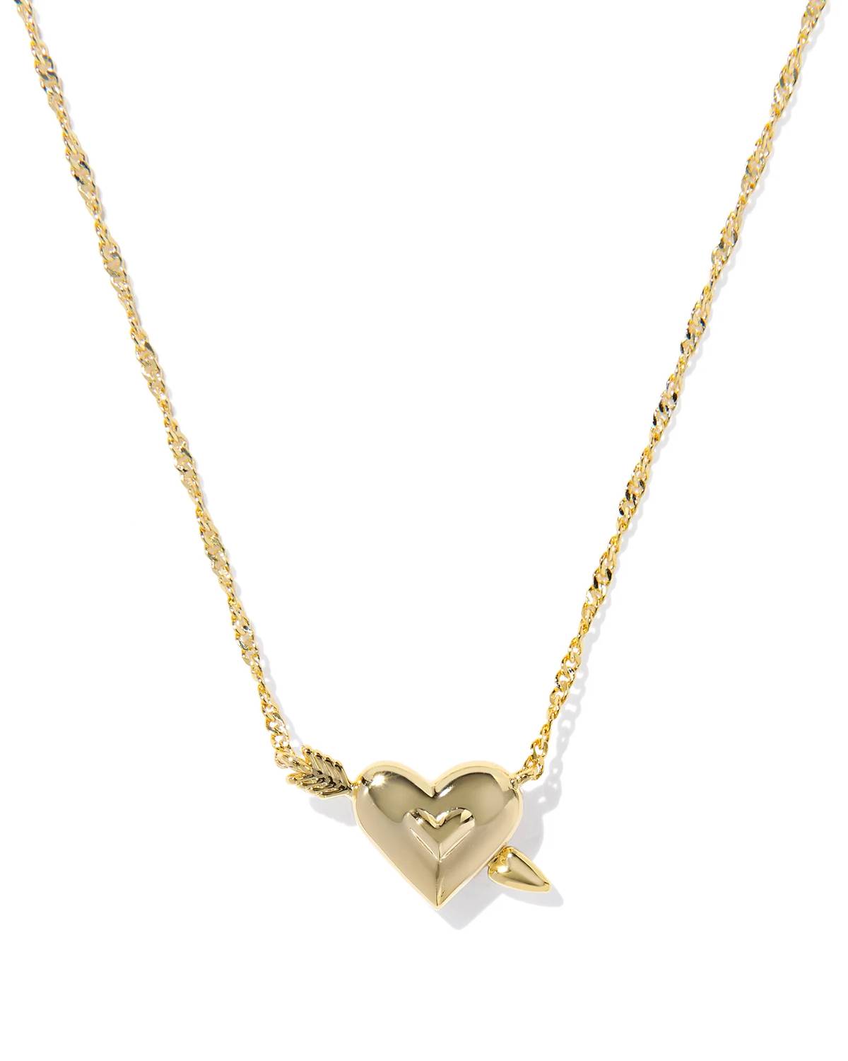 Kendra Scott - Women's Ari Heart Arrow Pendant Necklace