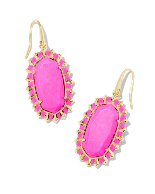 Kendra Scott - Women's Dani Color Burst Frame Earrings