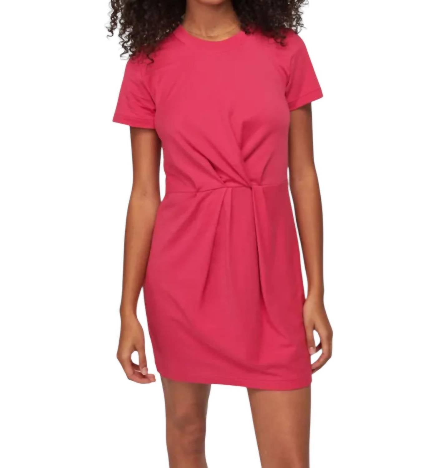 Nation Ltd - Fortuna Twisted T-Shirt Dress