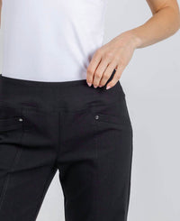 Elliott Lauren - Control Stretch Grommet Wide Lag Pants