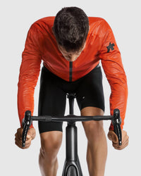 Assos Men's Quipe Targa Riding Rain Jacket in propeller orange - men's jacket - view 5