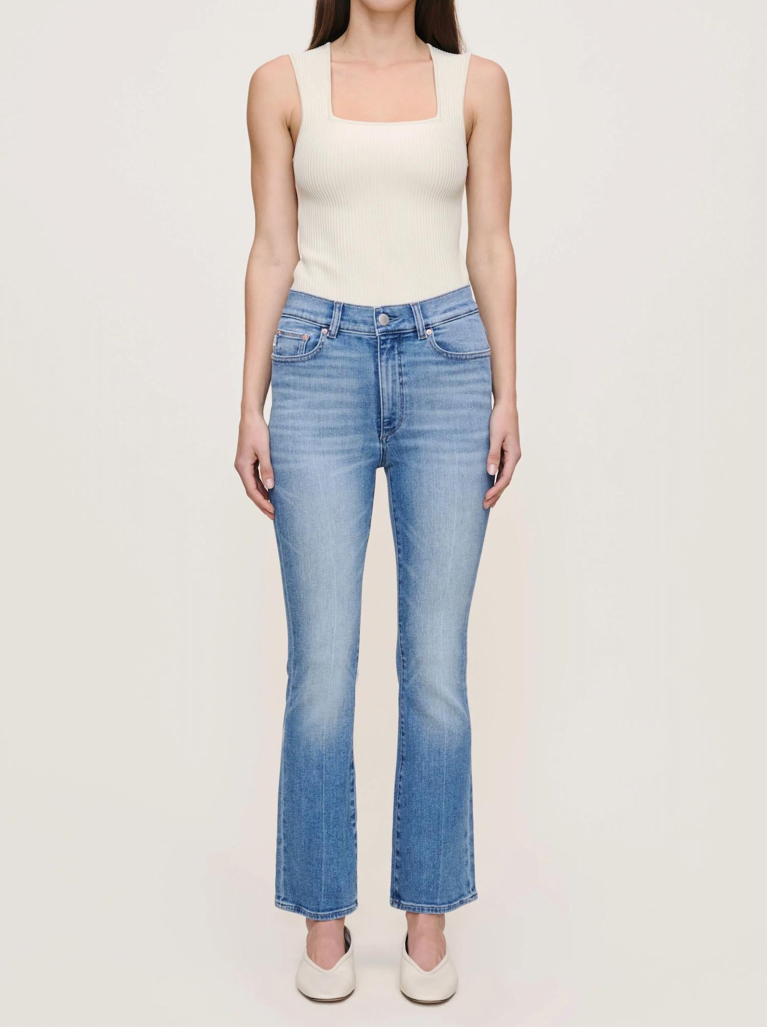 Dl1961 - Women'S - Bridget Boot High Rise Instasculpt Crop Jeans