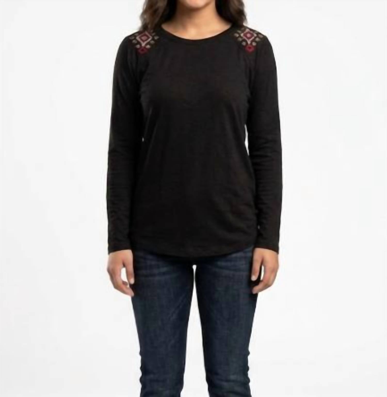 Roper - Lacy Long Sleeve Top