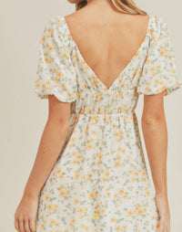 Lush - Floral Print Midi Dress