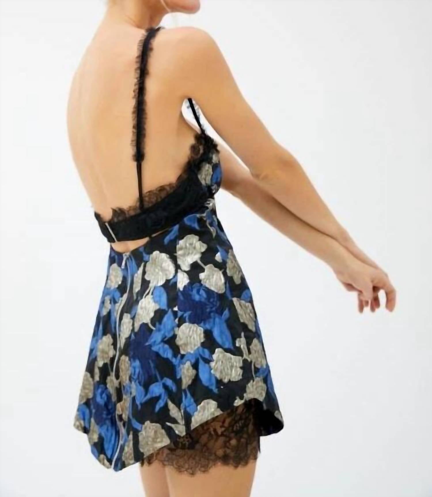 For Love & Lemons - Madame Brocade Mini Dress