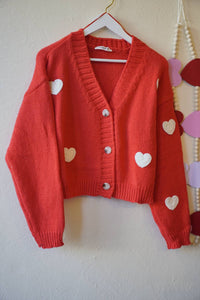 Buttermelon - Georgie Cropped V-neck Cardigan