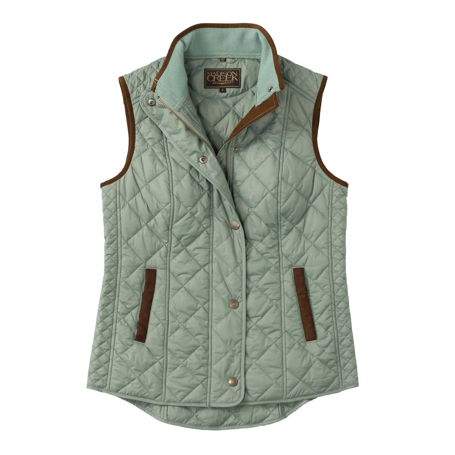 Madison Creek Outfitters Vista Quilted Nylon Vest in topaz - women's jacket - view 5