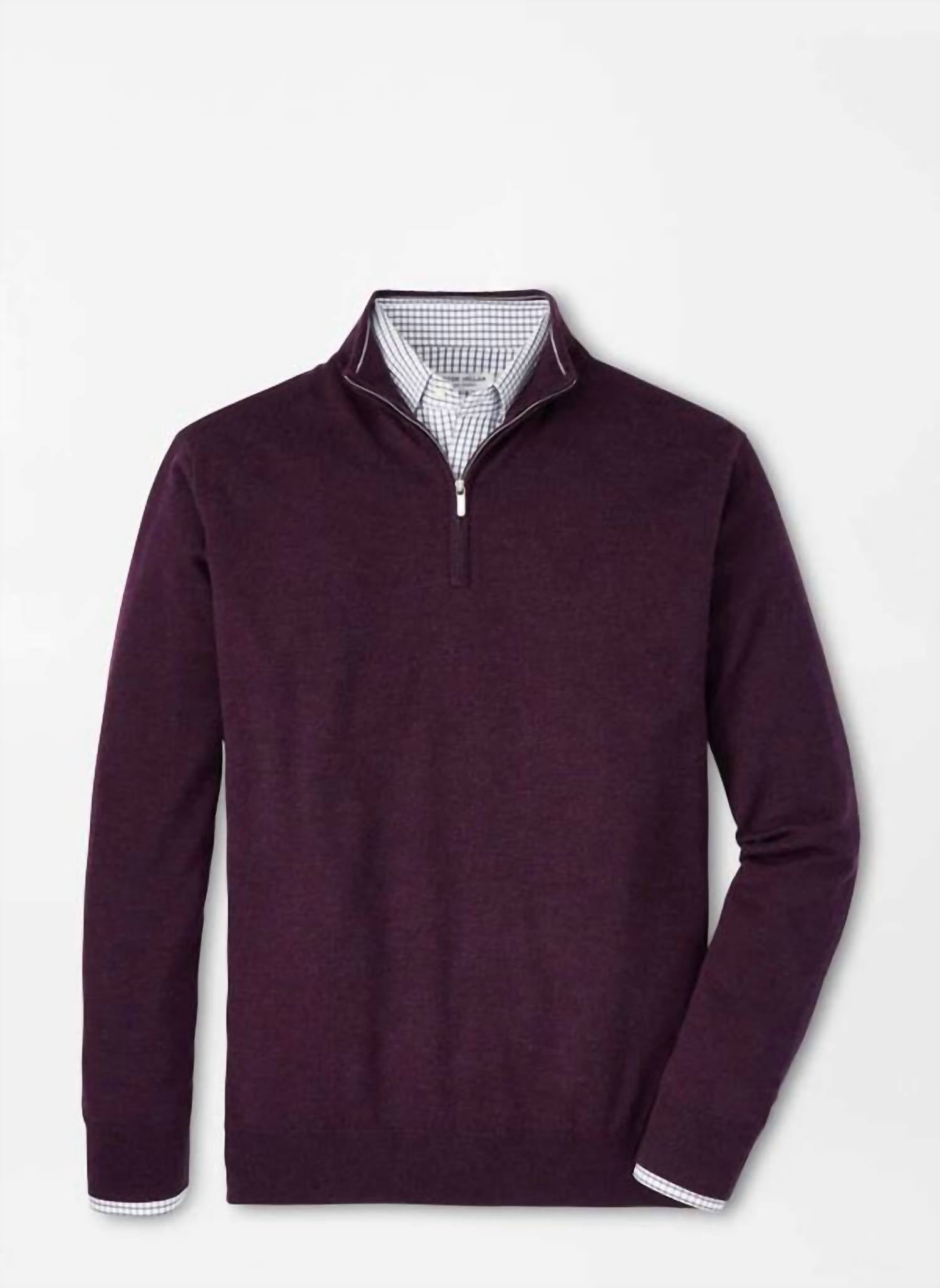 Peter Millar - Autumn Crest Quarter-zip Sweater