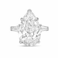 Diana M Jewels - Women's Pear Lab-Grown Diamond Ring (2.00 Ct) - Classic