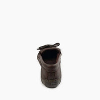 MINNETONKA Women's Moosehide Kilty Loafers in chocolate - women's flats - view 5