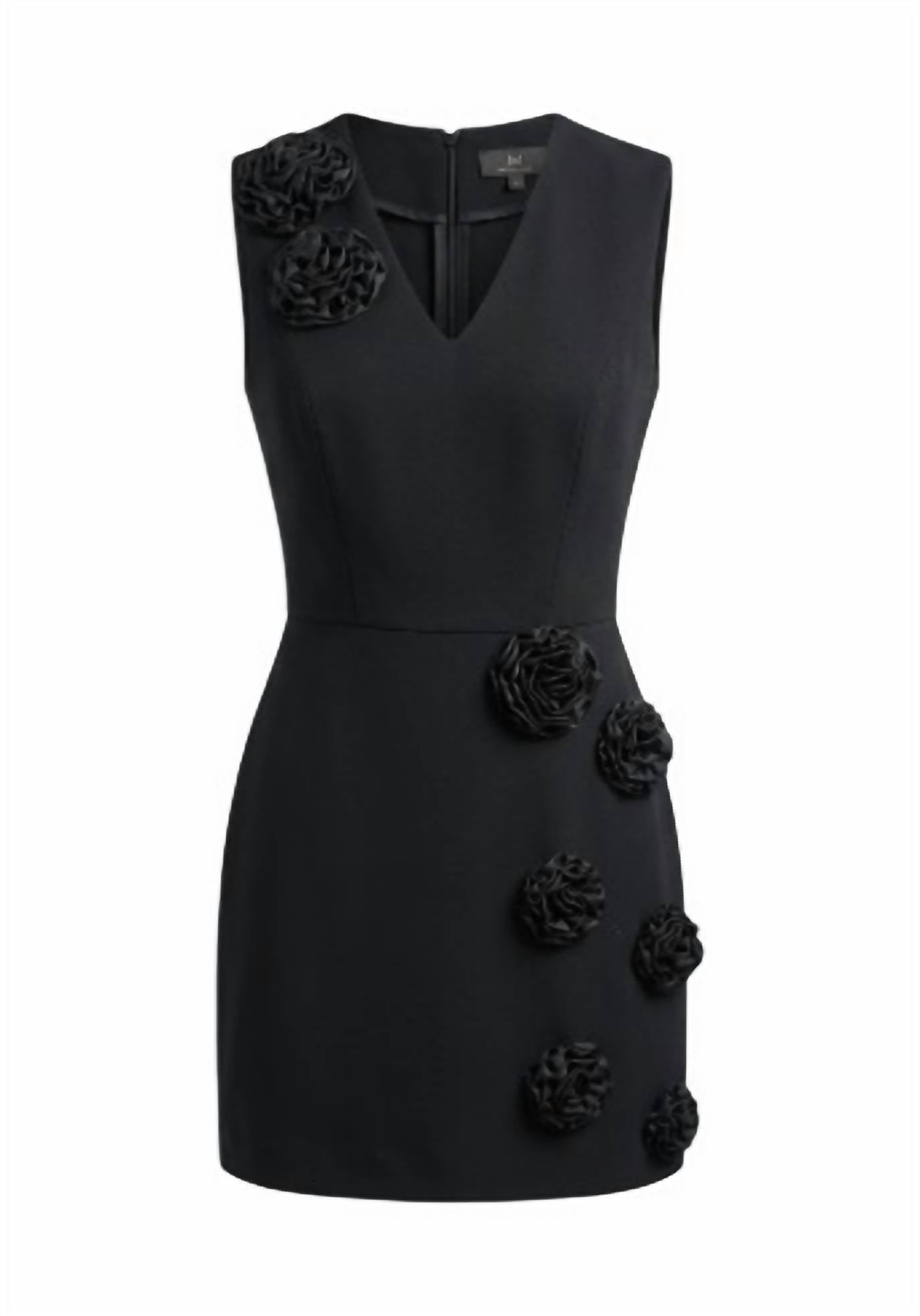 Divina Moda - Deep V-neck Dress