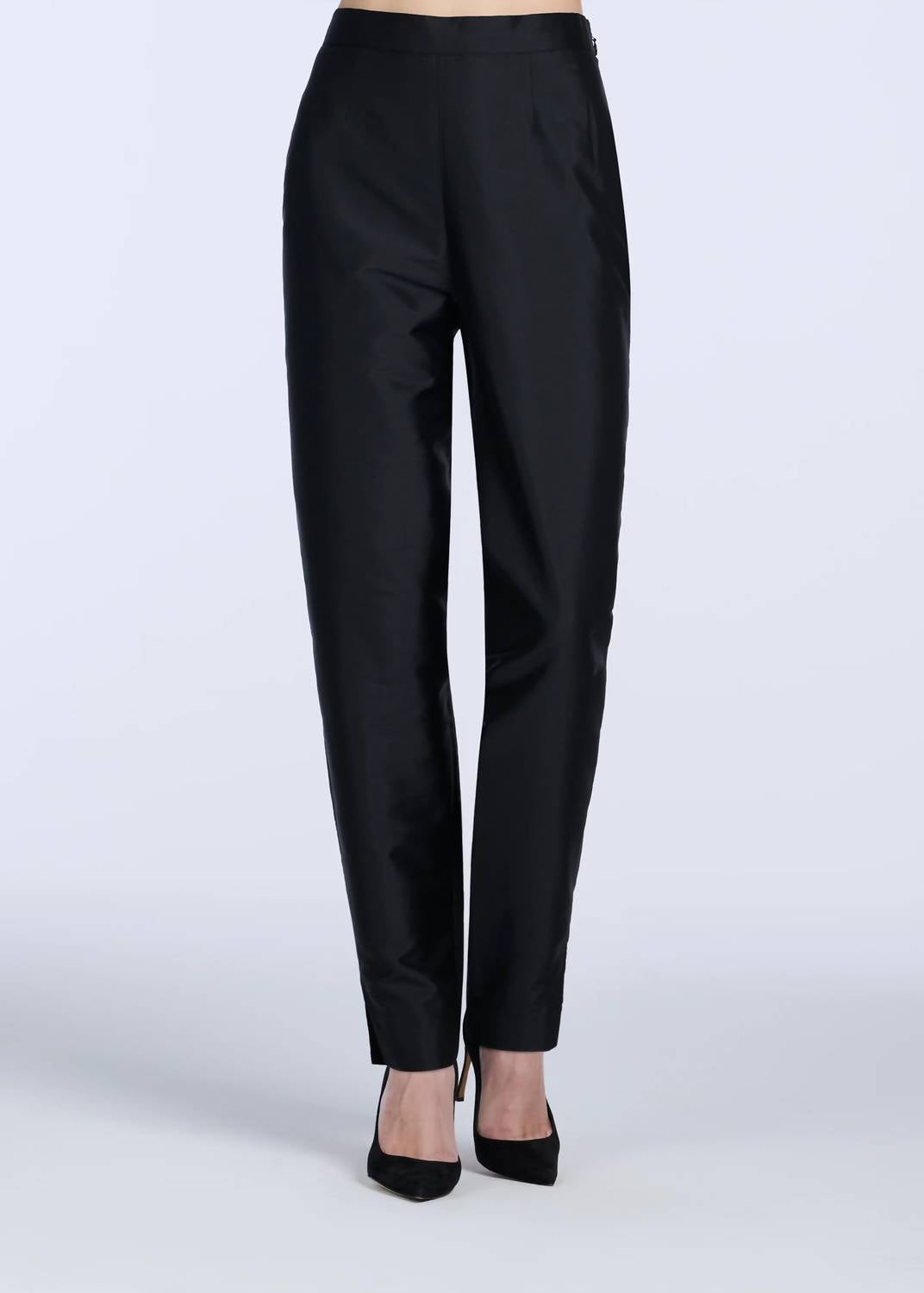 Emily Shalant - Taffeta Slim Leg Pants