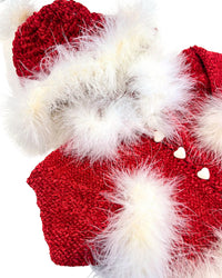 Gita - 3pc Chenille Sweater With Pants And Hat
