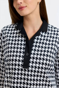 Foxcroft - SLoane Classic Houndstooth 3/4 Dress