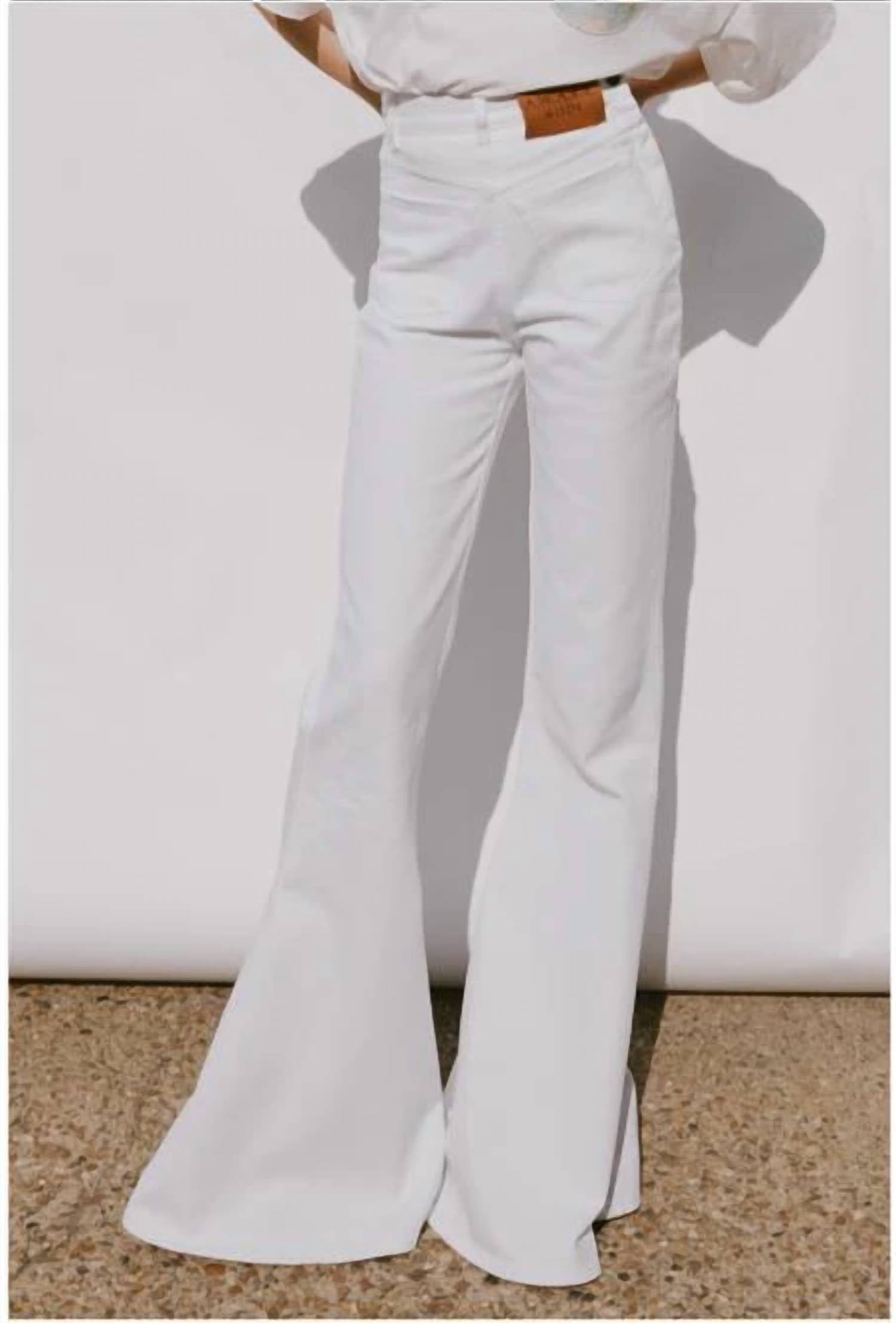 A.W.A.K.E. Mode - Flared Mirror Jeans