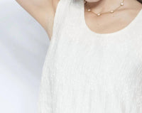 Alembika - Button Back Tank Top