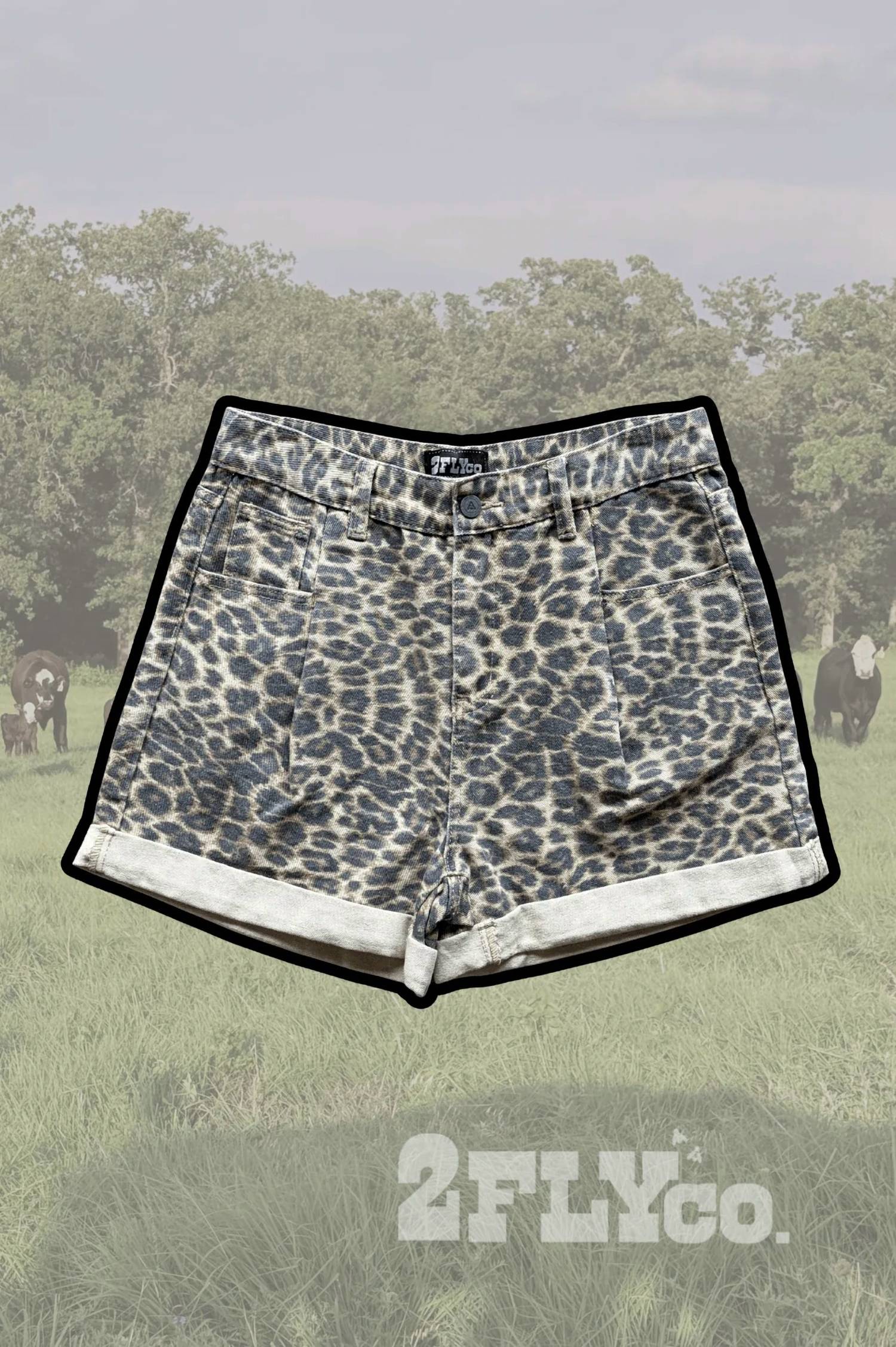 2Flyco - Wildcat Denim Shorts