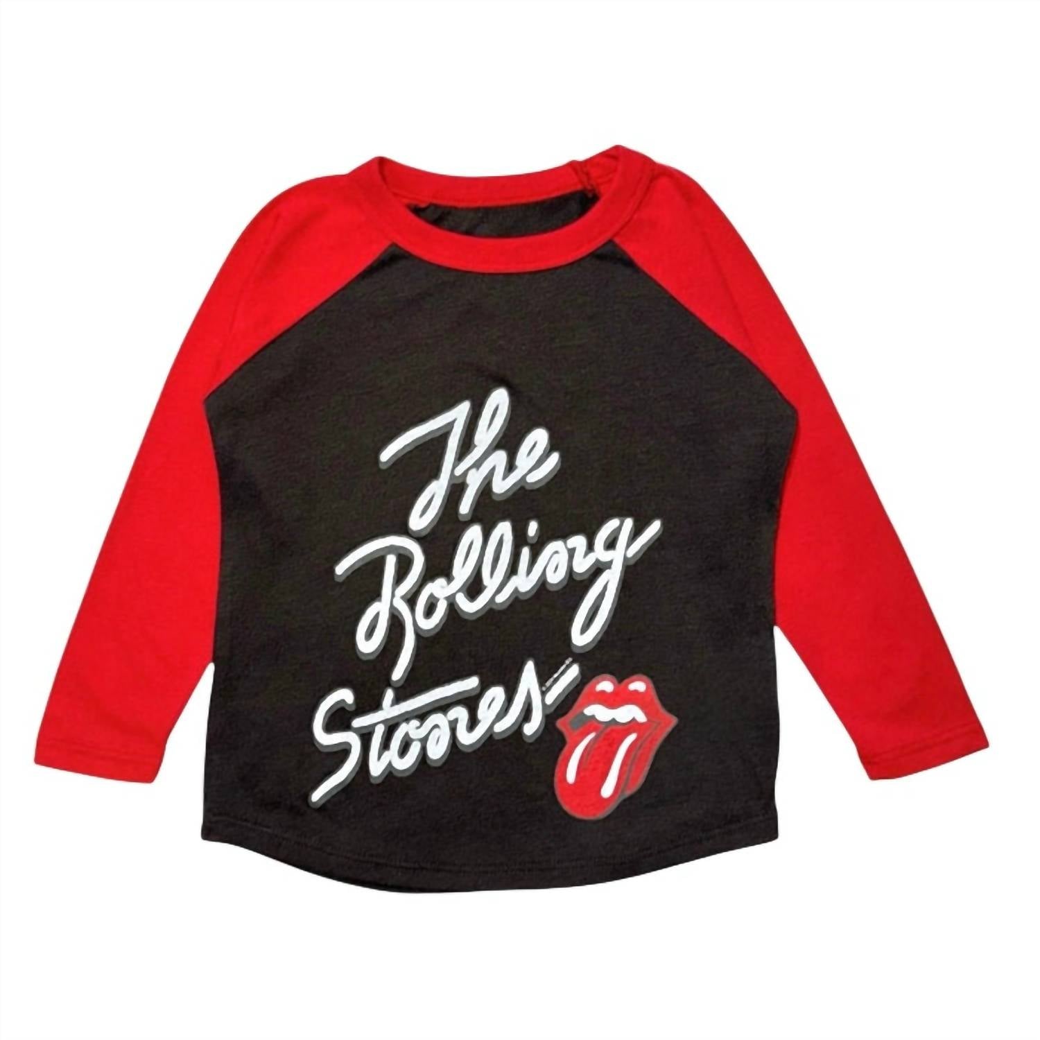 Chaser Boy's Long Sleeve Top in red - kids' shirt - detail view