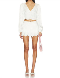 For Love & Lemons - Locked Hearts Skort