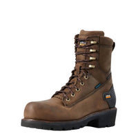 Ariat - Men's Powerline 8" Waterproof Composite Toe Work Boot
