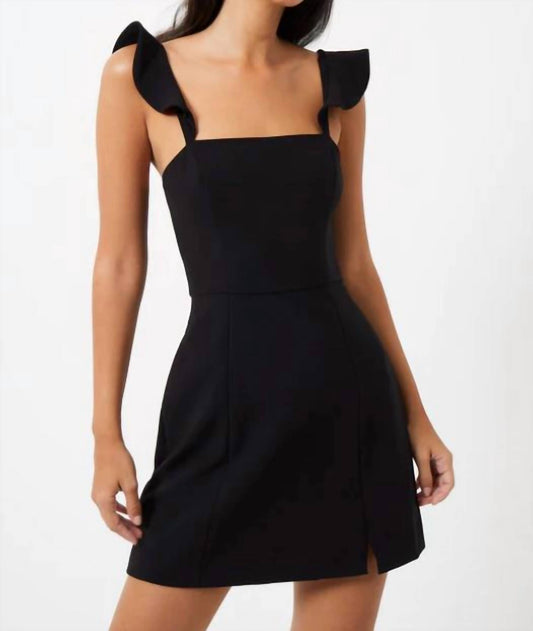 French Connection - Whisper Ruffle Strap Dress