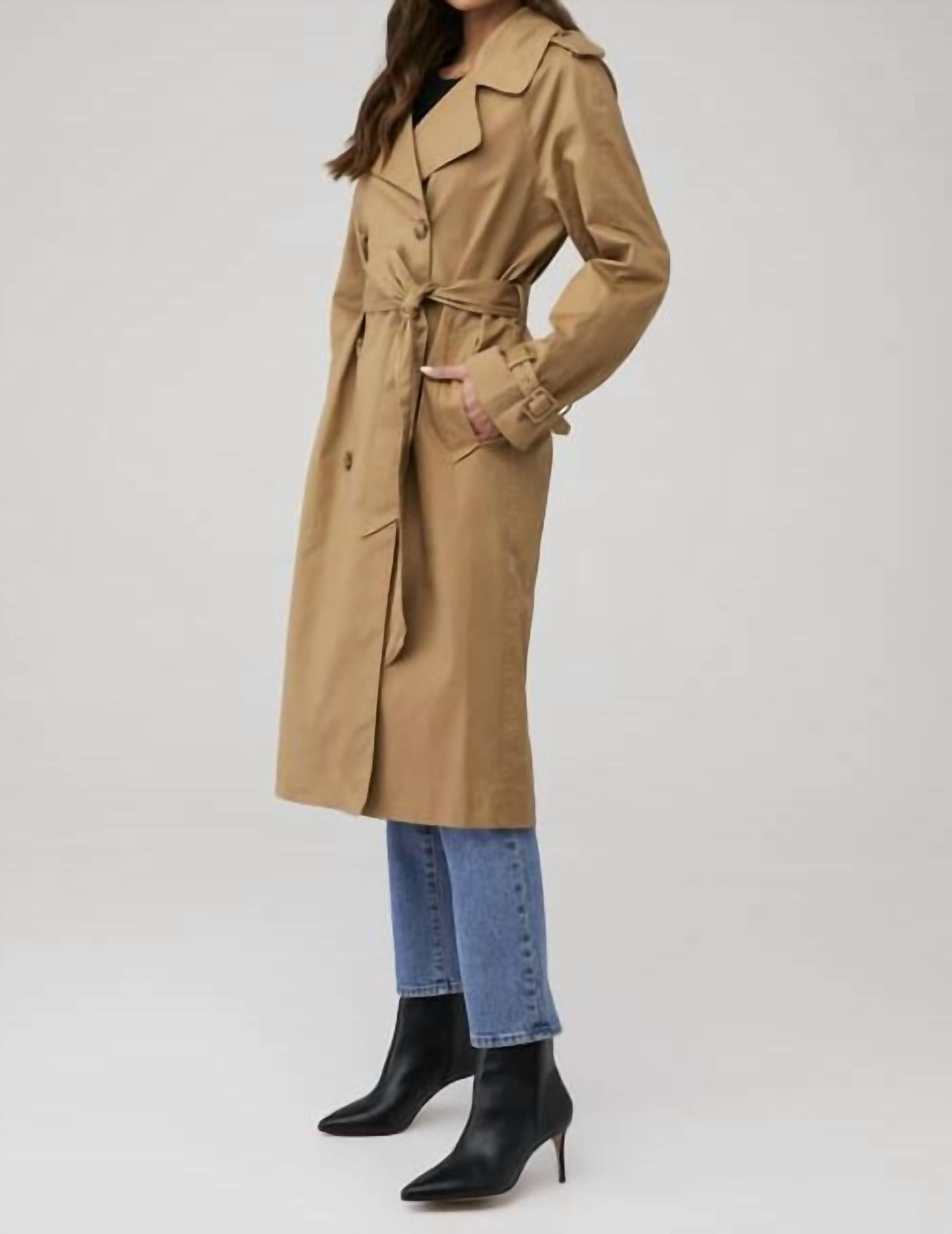 Good American - Chino Trench Coat