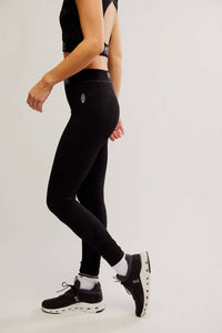 Free People Long Haul Legging in black - women's pants - view 4