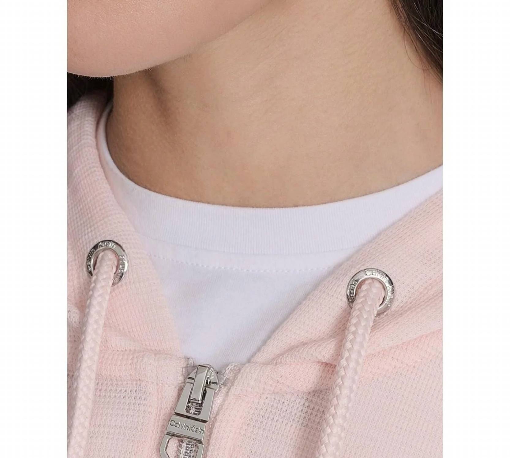 Calvin Klein - Performance Ruched-sleeve Zip Hoodie
