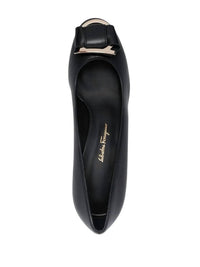 Salvatore Ferragamo - Women's Gancini-bow Leather Pumps