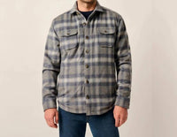 Johnnie-O - Hassler Cashmere Blend Sherpa-Lined Shacket