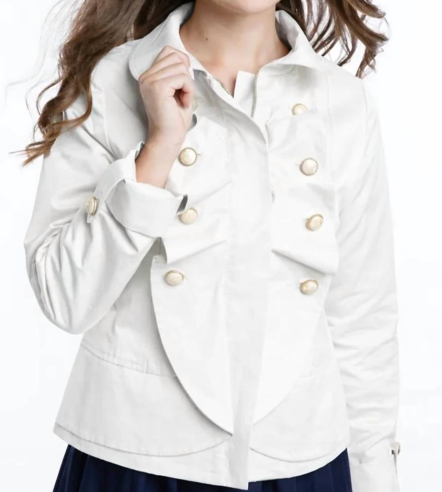 The Burgess Collection - Victoria Short Trench Coat