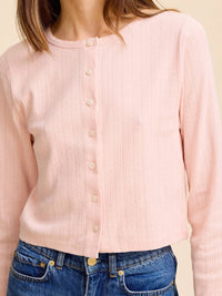 Mille - Bibi Pointelle Long Sleeve Cardigan
