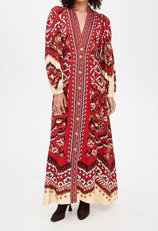 Farm Rio - Ainika Pineapple Maxi Dress