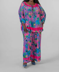 La Fuori - Floral Long Sleeve Top