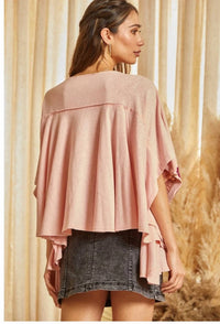 Savannah Jane - Pullin' No Punches Poncho Top